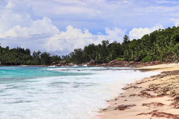 Vista Bonita Praia Das Praias Brancas Paraíso Das Ilhas Oceânicas — Fotografia de Stock