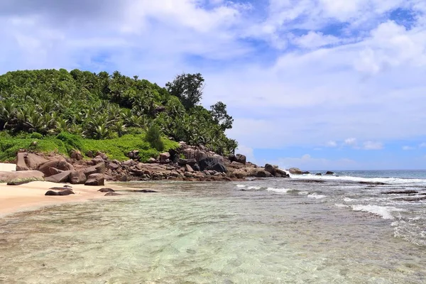 Beaufitful Vista Sulla Spiaggia Spiagge Bianche Sul Paradiso Dell Isola — Foto Stock