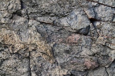 Granit yüzeyler ve malzemelerin yüksek çözünürlükte yakın çekim