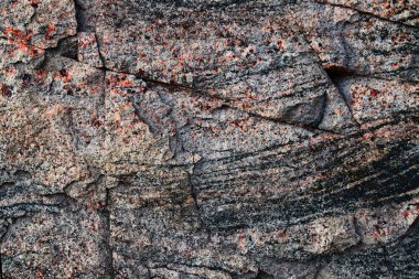 Granit yüzeyler ve malzemelerin yüksek çözünürlükte yakın çekim