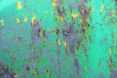 Yaşlı yüzey kapatmak ve yüksek çözünürlükte paslı metal yüzeyler yıpranmış