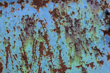 Yaşlı yüzey kapatmak ve yüksek çözünürlükte paslı metal yüzeyler yıpranmış