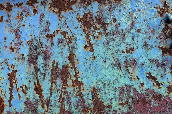 Κοντινό Επιφάνεια Του Ηλικίας Και Ξεπερασμένο Σκουριασμένες Μεταλλικές Επιφάνειες Υψηλή — Φωτογραφία Αρχείου