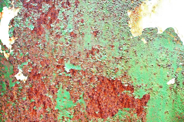 Superficie Cercana Superficies Metálicas Oxidadas Envejecidas Erosionadas Alta Resolución — Foto de Stock