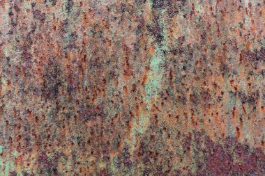 Yaşlı yüzey kapatmak ve yüksek çözünürlükte paslı metal yüzeyler yıpranmış