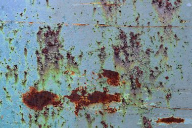 Yaşlı yüzey kapatmak ve yüksek çözünürlükte paslı metal yüzeyler yıpranmış