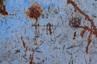 Yaşlı yüzey kapatmak ve yüksek çözünürlükte paslı metal yüzeyler yıpranmış