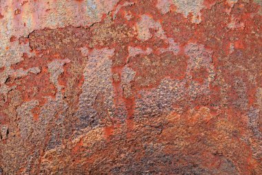 Yaşlı yüzey kapatmak ve yüksek çözünürlükte paslı metal yüzeyler yıpranmış