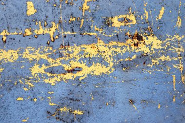 Yaşlı yüzey kapatmak ve yüksek çözünürlükte paslı metal yüzeyler yıpranmış