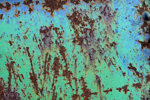 Close Surface Aged Weathered Rusty Metal Surfaces High Resolution — Stock Photo, Image