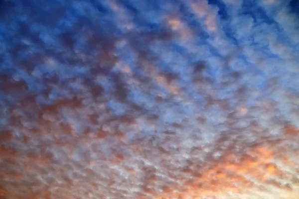 Impressionante Céu Profundo Vermelho Laranja Por Sol Tomado Norte Alemanha — Fotografia de Stock