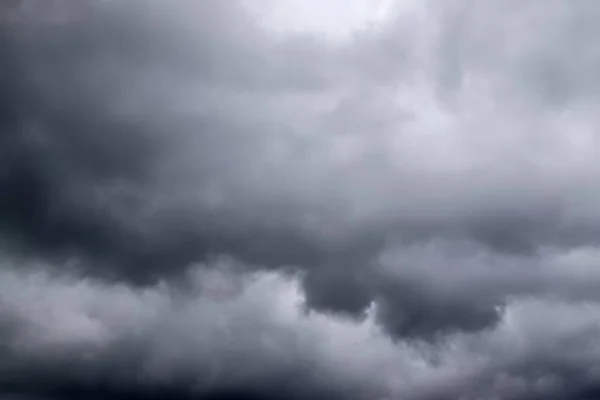 Ciemny Burza Piorunami Chmury Formacji Seszele — Zdjęcie stockowe