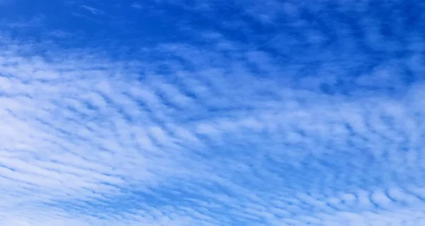 Nubes Cirros Cielo Azul Fotografiadas Norte Alemania —  Fotos de Stock