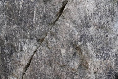 Granit ve beton duvarlar ve Kuzey Almanya'da alınan zemin yüzeyi kadar kapatın