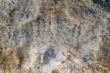 Yakın yüksek çözünürlükte granit ve beton duvar yüzeyine kadar ayrıntılı