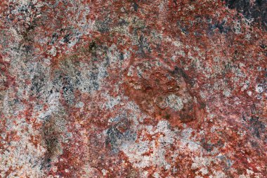 Yakın yüksek çözünürlükte granit ve beton duvar yüzeyine kadar ayrıntılı