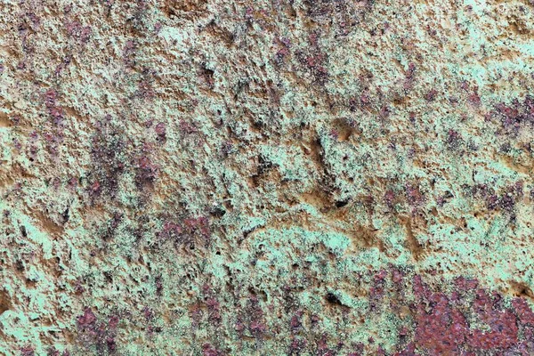 Eski paslı yüzey kapatmak ve yüksek çözünürlüklü metal duvar yapıları yıpranmış