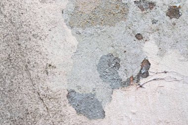 Detaylı yıpranmış boya yüzeyde yüksek çözünürlükte farklı duvarlar kadar kapatın