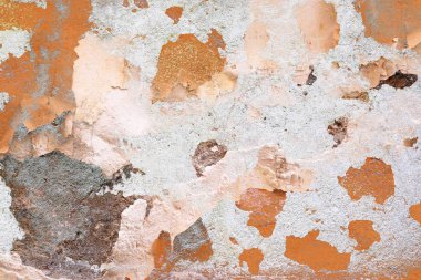 Detaylı yıpranmış boya yüzeyde yüksek çözünürlükte farklı duvarlar kadar kapatın