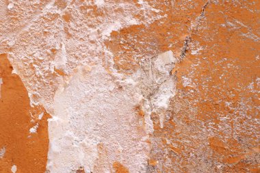 Detaylı yıpranmış boya yüzeyde yüksek çözünürlükte farklı duvarlar kadar kapatın