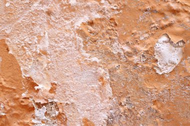 Detaylı yıpranmış boya yüzeyde yüksek çözünürlükte farklı duvarlar kadar kapatın