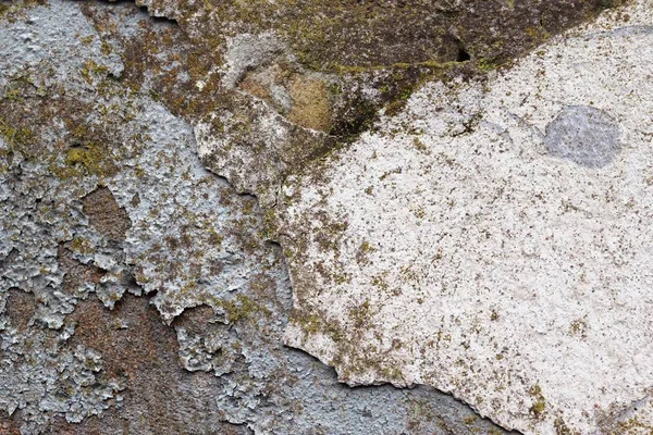 Feche Superfície Detalhada Tinta Intemperizada Paredes Diferentes Alta Resolução — Fotografia de Stock