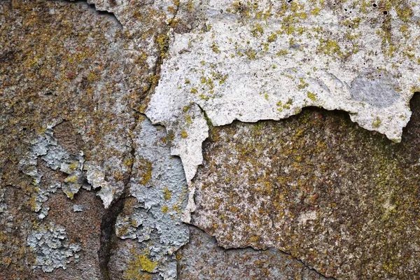 Detailní Záběr Detailní Povrch Zvětralého Laku Různých Stěnách Vysokém Rozlišení — Stock fotografie