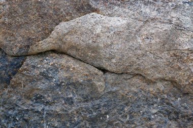 Yakın granit ve beton duvarlar ve zemin yüzeyi kadar ayrıntılı