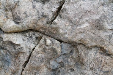 Yakın granit ve beton duvarlar ve zemin yüzeyi kadar ayrıntılı