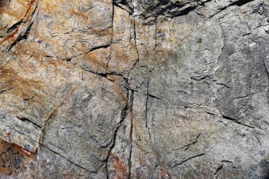 Yakın granit ve beton duvarlar ve zemin yüzeyi kadar ayrıntılı