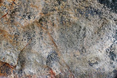 Yakın granit ve beton duvarlar ve zemin yüzeyi kadar ayrıntılı