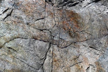 Yakın granit ve beton duvarlar ve zemin yüzeyi kadar ayrıntılı