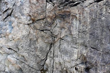 Yakın granit ve beton duvarlar ve zemin yüzeyi kadar ayrıntılı