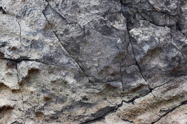 Yakın granit ve beton duvarlar ve zemin yüzeyi kadar ayrıntılı