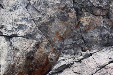 Yakın granit ve beton duvarlar ve zemin yüzeyi kadar ayrıntılı