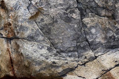 Yakın granit ve beton duvarlar ve zemin yüzeyi kadar ayrıntılı