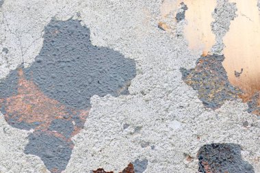 Yüksek çözünürlüklü yüzeyinde yaşlı ve yıpranmış boya duvarlar Almanya'da kapatın