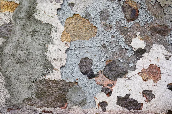 Close High Resolution Surface Aged Weathered Paint Walls Germany — Stock Photo, Image