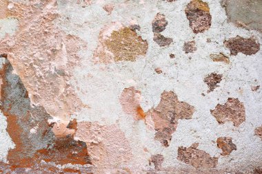 Yüksek çözünürlüklü yüzeyinde yaşlı ve yıpranmış boya duvarlar Almanya'da kapatın