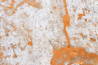 Yüksek çözünürlüklü yüzeyinde yaşlı ve yıpranmış boya duvarlar Almanya'da kapatın