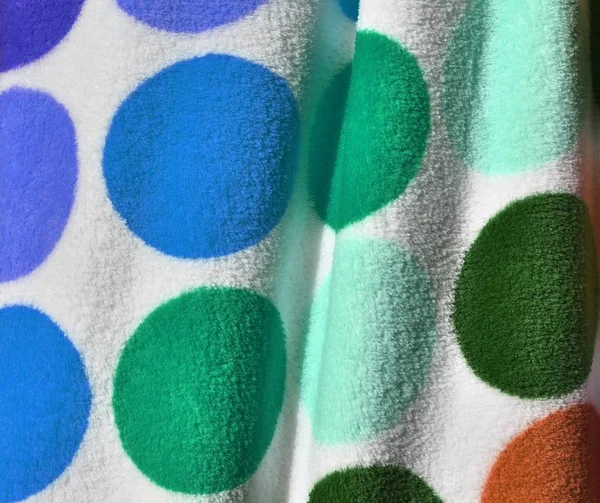 Cerca Superficie Hermosos Coloridos Textiles Telas Moda — Foto de Stock
