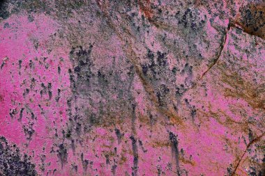 Avrupa'da bulunan farklı duvarlar, pas ve granit malzemelerin detaylı yüzey yukarıya kapatmak