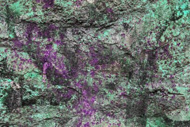 Avrupa'da bulunan farklı duvarlar, pas ve granit malzemelerin detaylı yüzey yukarıya kapatmak