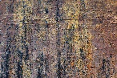 Avrupa'da bulunan farklı duvarlar, pas ve granit malzemelerin detaylı yüzey yukarıya kapatmak