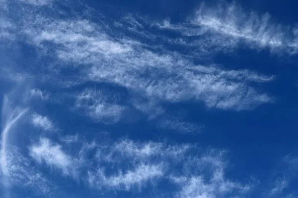 Dramatischer Himmel Mit Dunklen Wolkenformationen — Stockfoto