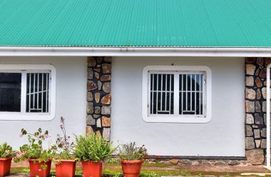 Seyşeller Adaları tropikal peyzaj güzel Gösterim