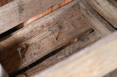 Yüksek detaylı çözünürlükte çarpıcı bir Patina ile güzel yıpranmış ve yaşlı ahşap yüzeyler