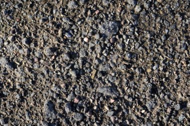 Yüksek çözünürlüklü yüksek detay ile zemin üzerinde çakıl yüzey dokusu yakın