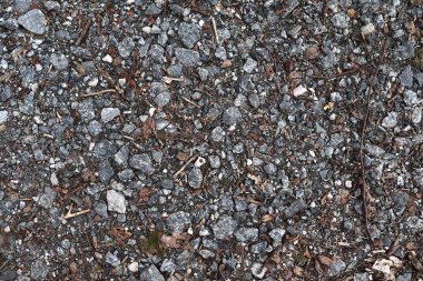 Yüksek çözünürlüklü yüksek detay ile zemin üzerinde çakıl yüzey dokusu yakın