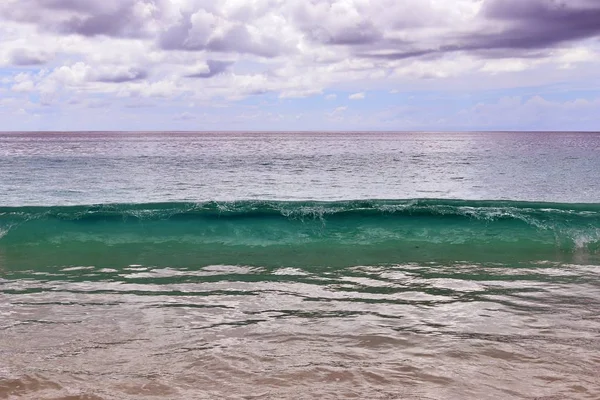 파라다이스 세이셸의 해변에서 아름다운 청록색 — 스톡 사진